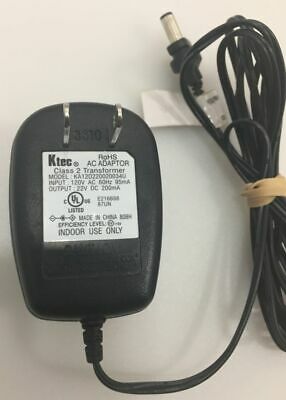 New Shark Euro-Pro Vacuum Ktec KA12D220020034U 22V 200mA AC Power Supply Adapter Specification: Br